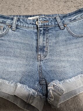 Celebrity Pink Light Blue Denim Shorts